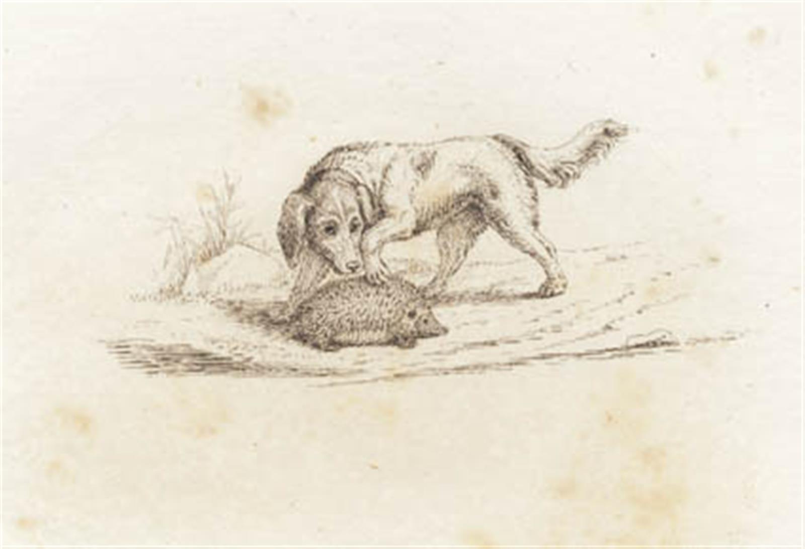 Martinus Rørbye, Illustration til "Halvhundrede Fabler for Børn" af Hey