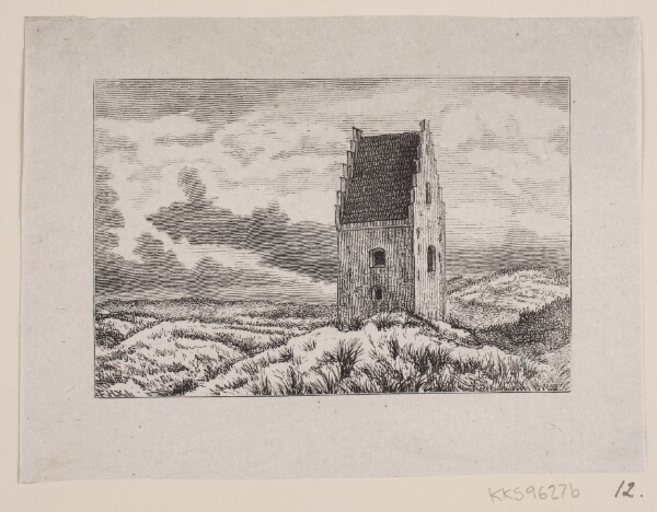 F. Hendriksen, Den Tilsandede Kirke på Skagen