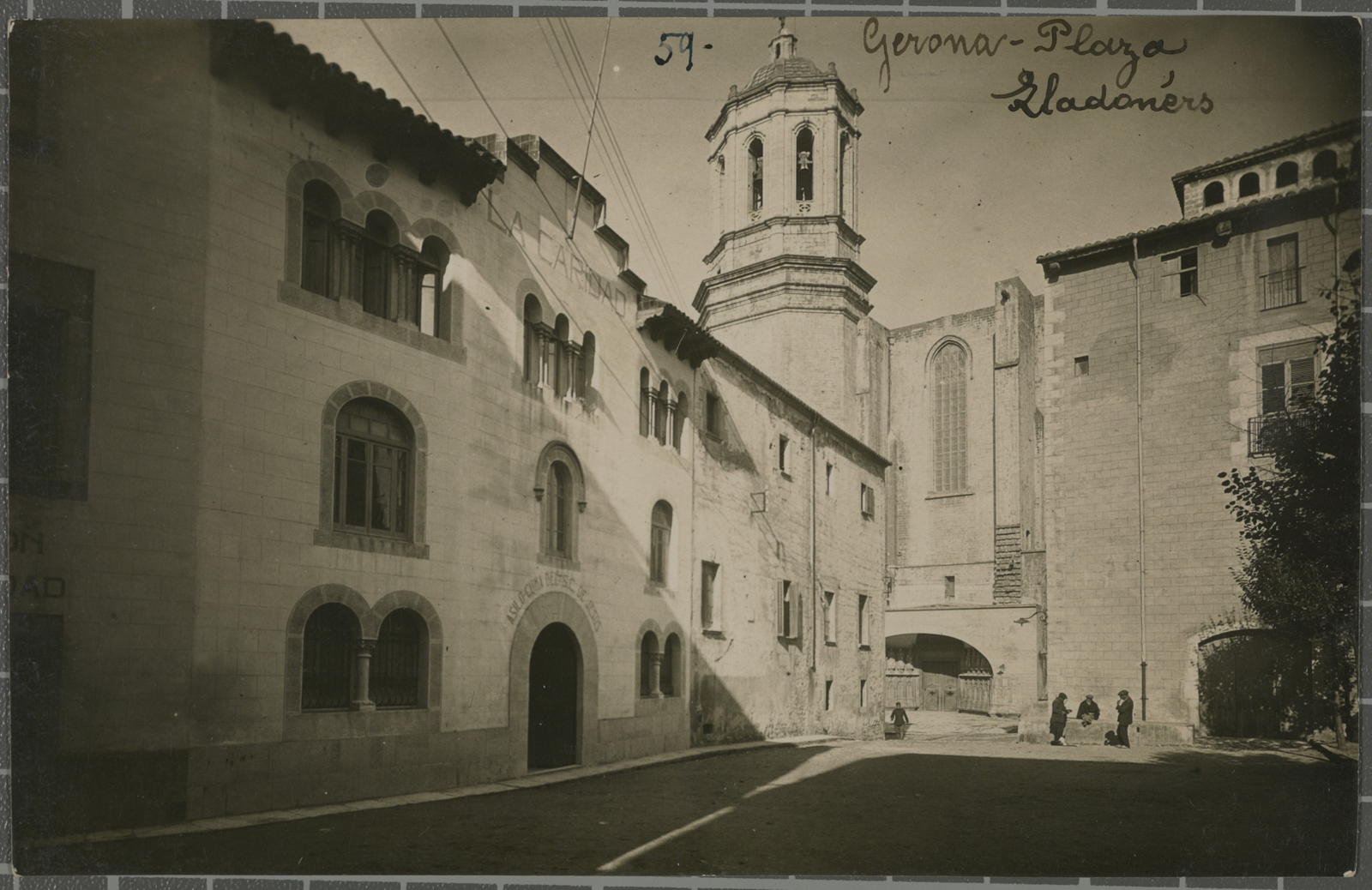 Desconegut, 59. Gerona.-Plaza Lladonérs