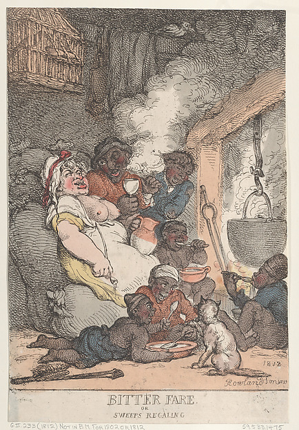 Thomas Rowlandson, Bitter Fare or Sweeps Regaling