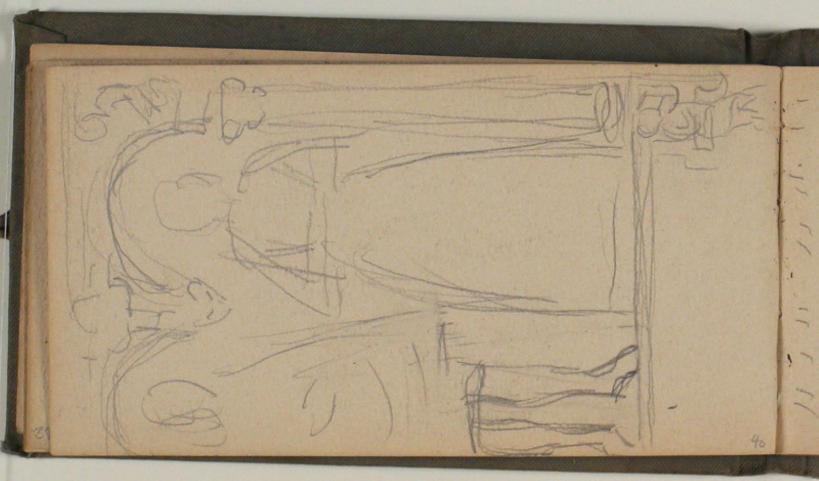 Niels Larsen Stevns, Studier af gravstene