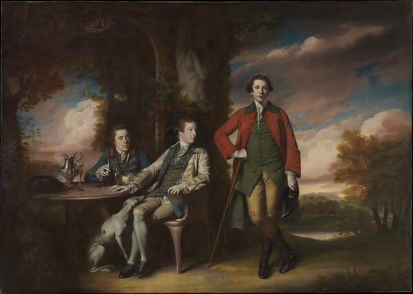 Sir Joshua Reynolds, The Honorable Henry Fane (1739–1802) with Inigo Jones and Charles Blair