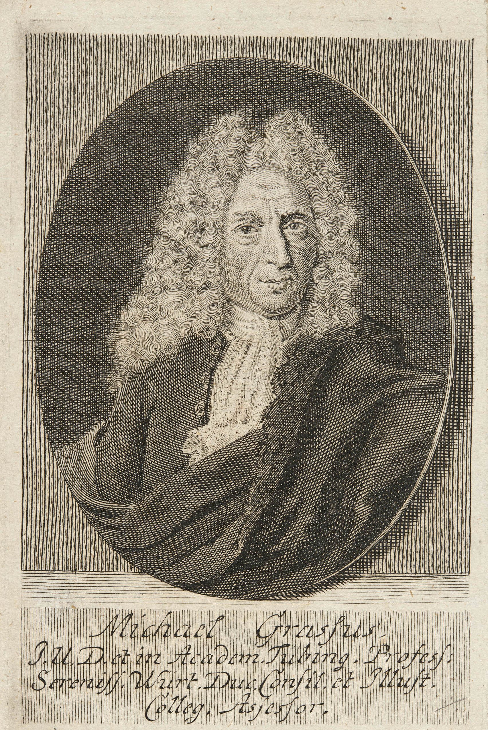 Martin Bernigeroth, Bildnis Michael Grass
