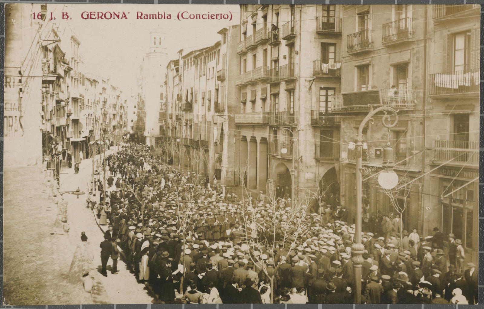 Desconegut, 16 J.B. Gerona. Rambla (Concierto)