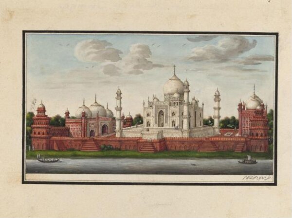Unknown, Sixty drawings of Mughal monuments and architectural details.