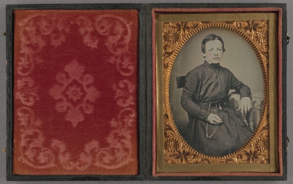 Unknown, [Portrait of a Seated Altar Boy]