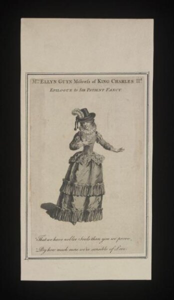 unknown, Mrs Ellyn Guyn Mistress of King Charles II'