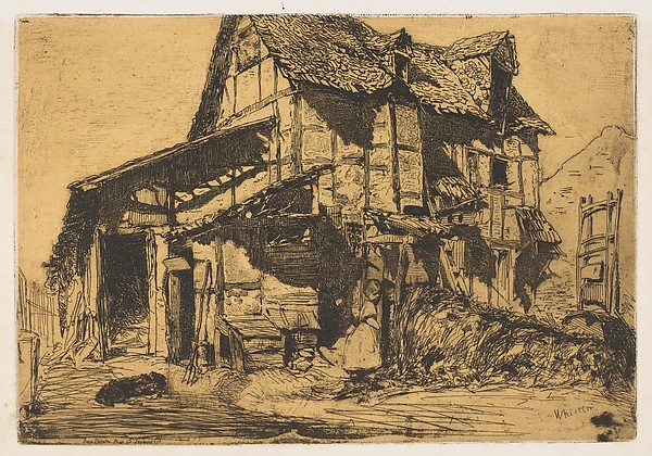James McNeill Whistler, The Unsafe Tenement (The Old Farm)