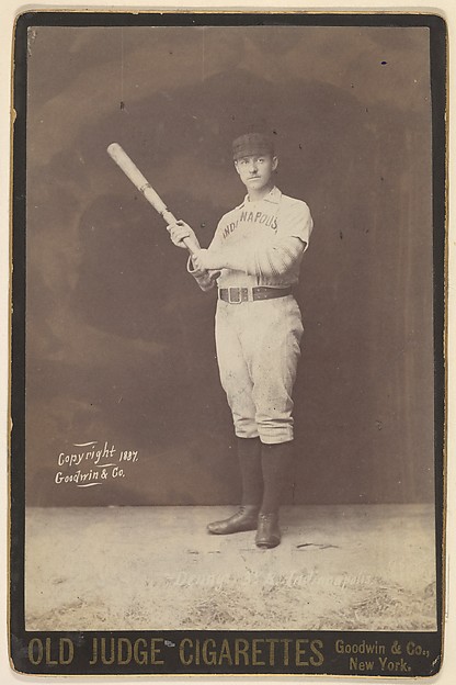 Goodwin & Company, Jerry Denny, 3rd Base, Indianapolis, from the series Old Judge Cigarettes