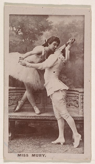 Kinney Brothers Tobacco Company, Miss Mury, from the Actresses series (N245) issued by Kinney Brothers to promote Sweet Caporal Cigarettes