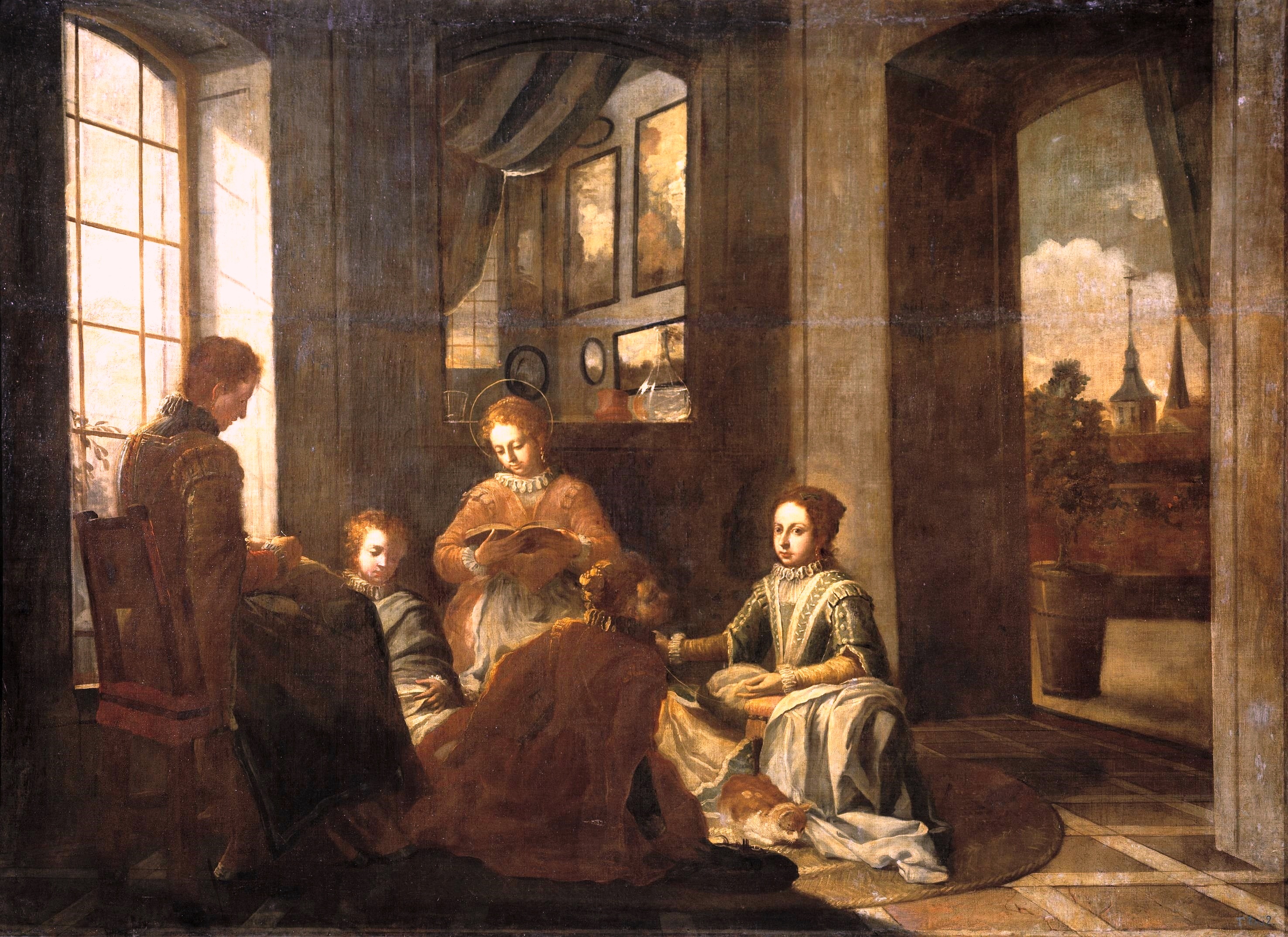 Juan García de Miranda, The Education of Saint Theresa