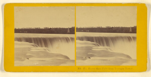 Benjamin West Kilburn, Horse Shoe Falls from Terrapin Tower
