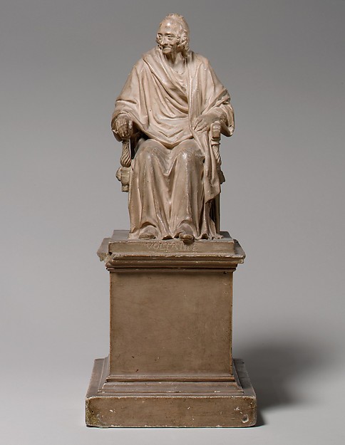 Jean Antoine Houdon, Seated Voltaire
