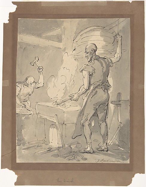 Thomas Rowlandson, A Blacksmith