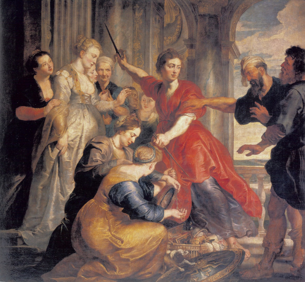 Peter Paul Rubens, Achilles discovered by Ulysses and Diomedes