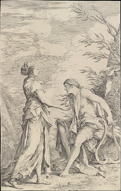 Salvator Rosa, Apollo and the Cumaean Sibyl