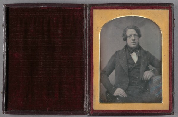 Unknown, [Portrait of a Seated Man with Chin Beard]