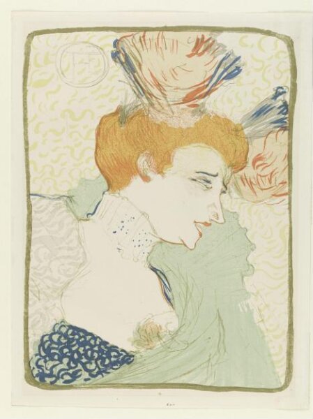 Henri de Toulouse-Lautrec, Mademoiselle Marcelle Lender, en Buste