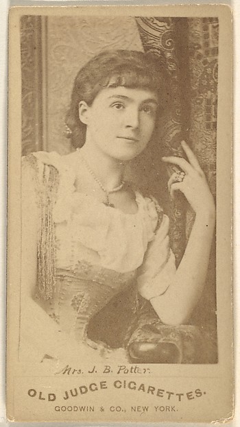 Goodwin & Company, Mrs. J.B. Potter, from the Actors and Actresses series (N171) for Old Judge Cigarettes
