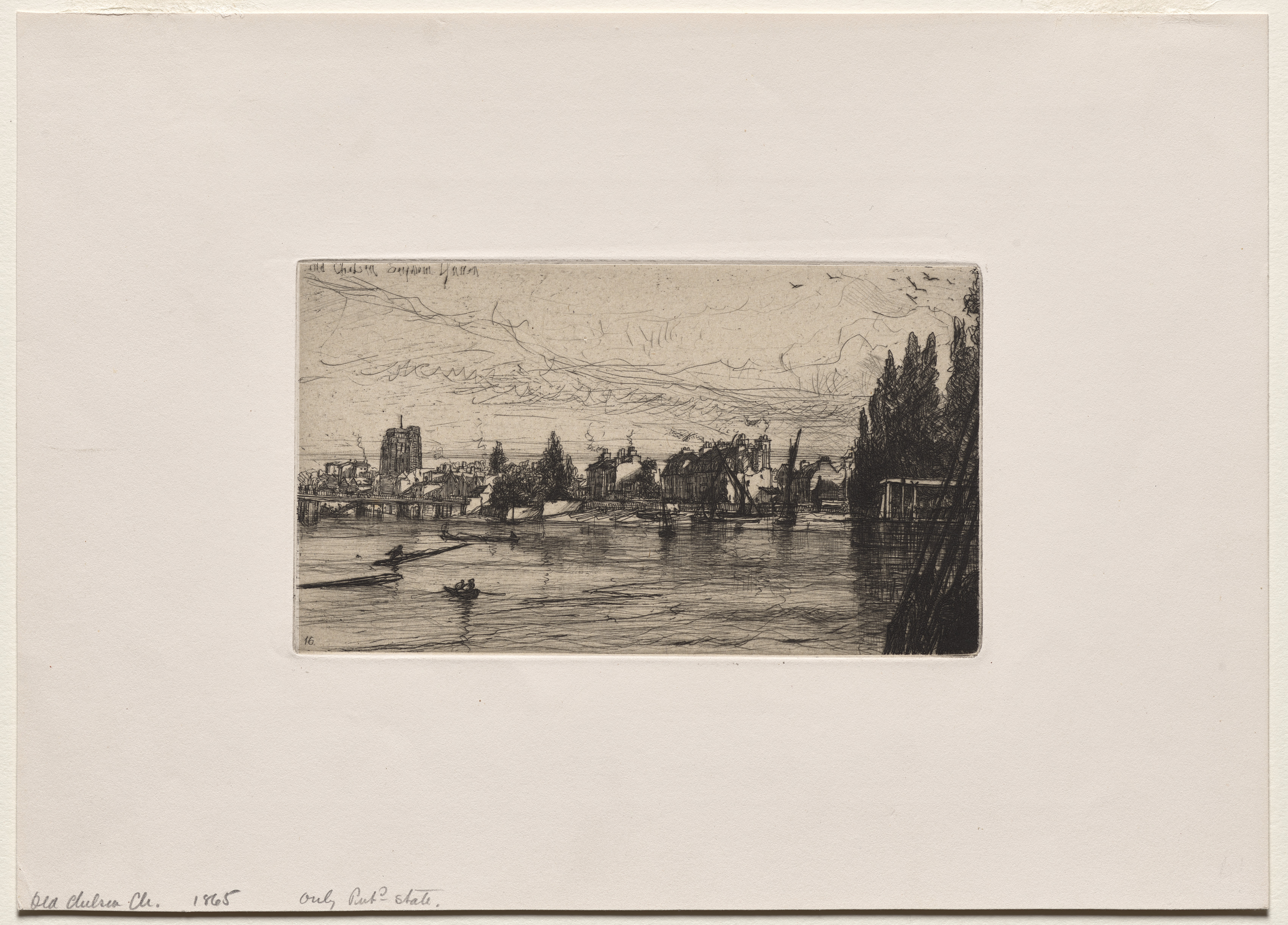 Francis Seymour Haden, Old Chelsea Church