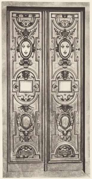Édouard Baldus, Galerie d'Apollon