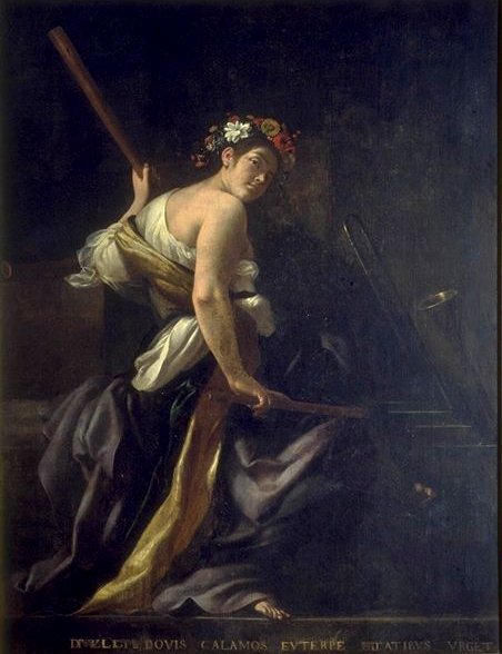 Giovanni Baglione, Euterpe, Muse of Music"