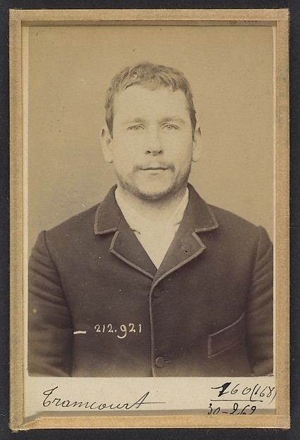 Alphonse Bertillon, Tramcourt. Albert. 27 ans, né le 10/12/66 à Creil. Mécanicien. Anarchiste. 15/1/94.