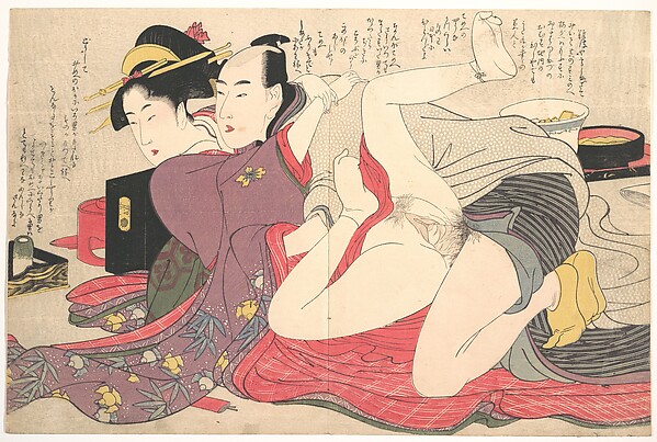 Kitagawa Utamaro, Erotic Print