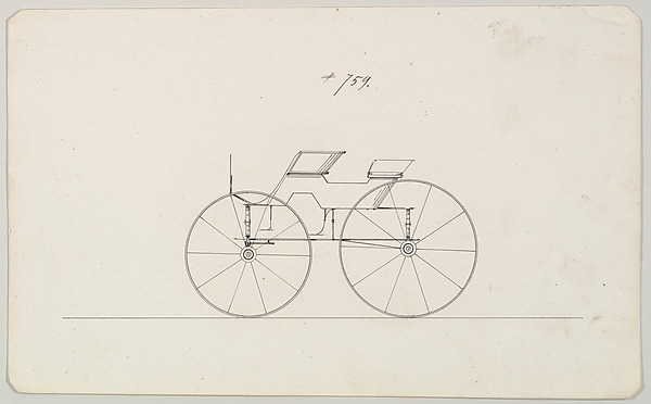 Brewster & Co., Design for Wagon, no. 759
