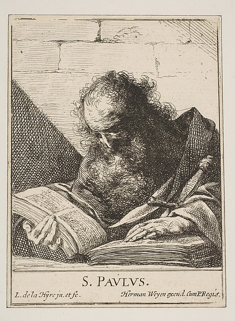 Laurent de La Hyre, St. Paul