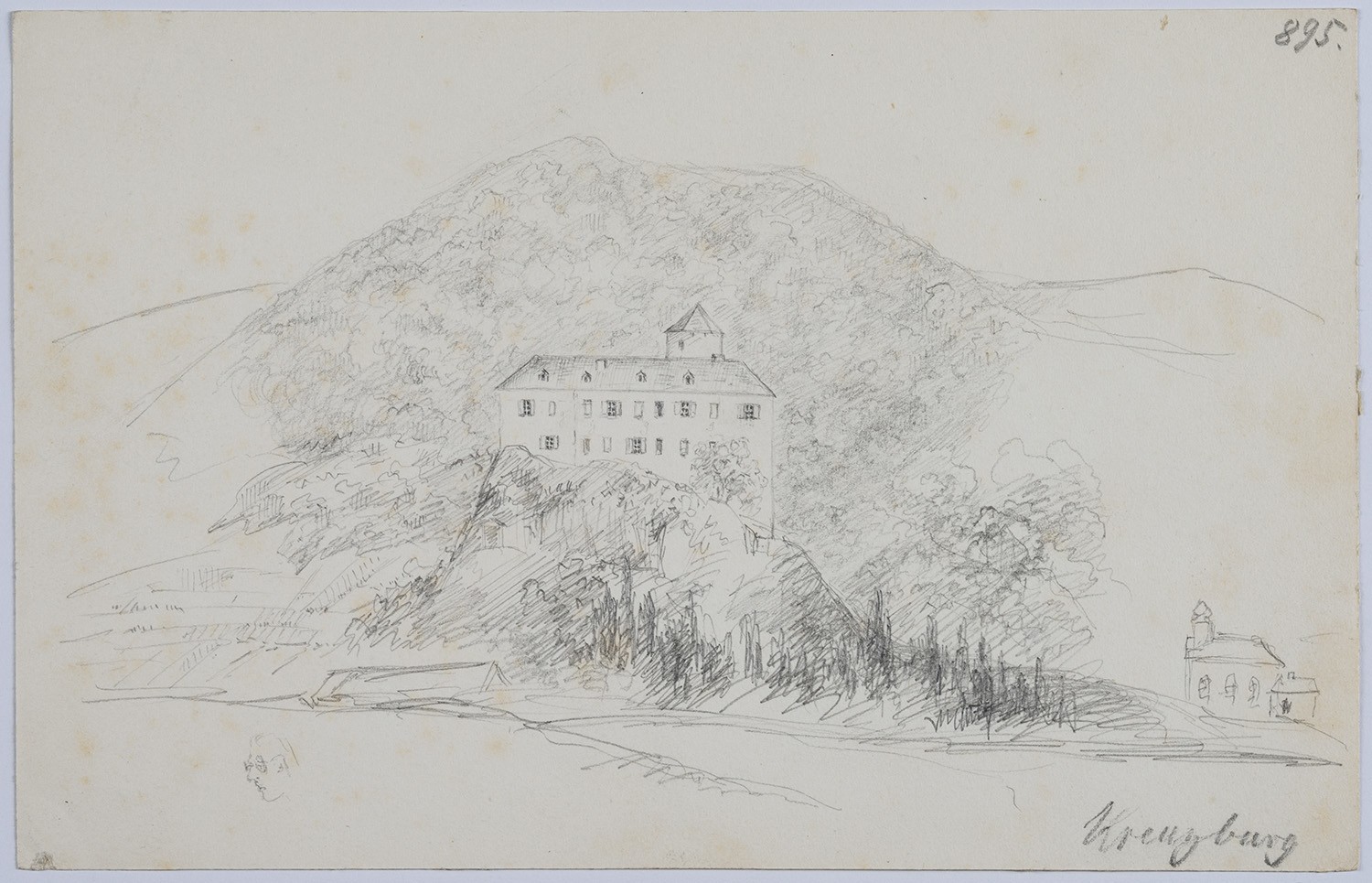 Rudolf Lutter, Kreuzberg (Altenahr): Burg Kreuzberg