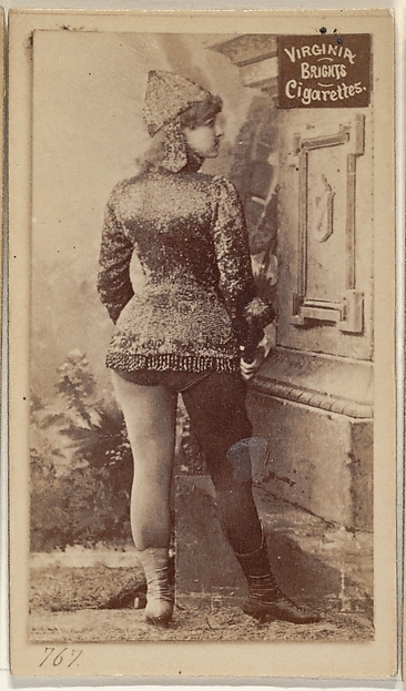 Allen & Ginter, Card 767, from the Actors and Actresses series (N45, Type 2) for Virginia Brights Cigarettes