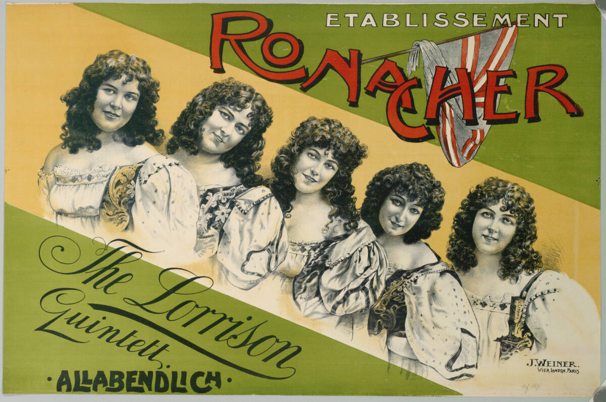 Anonym, ETABLISSEMENT RONACHER; The Lorrison Quintett.