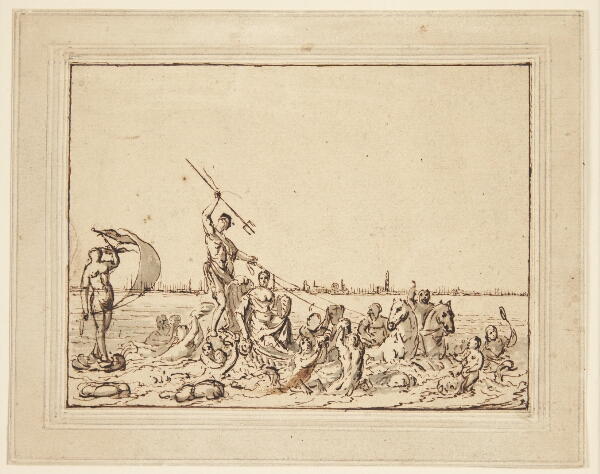 Ludolf Bakhuizen, Allegori over Amsterdam som søstad