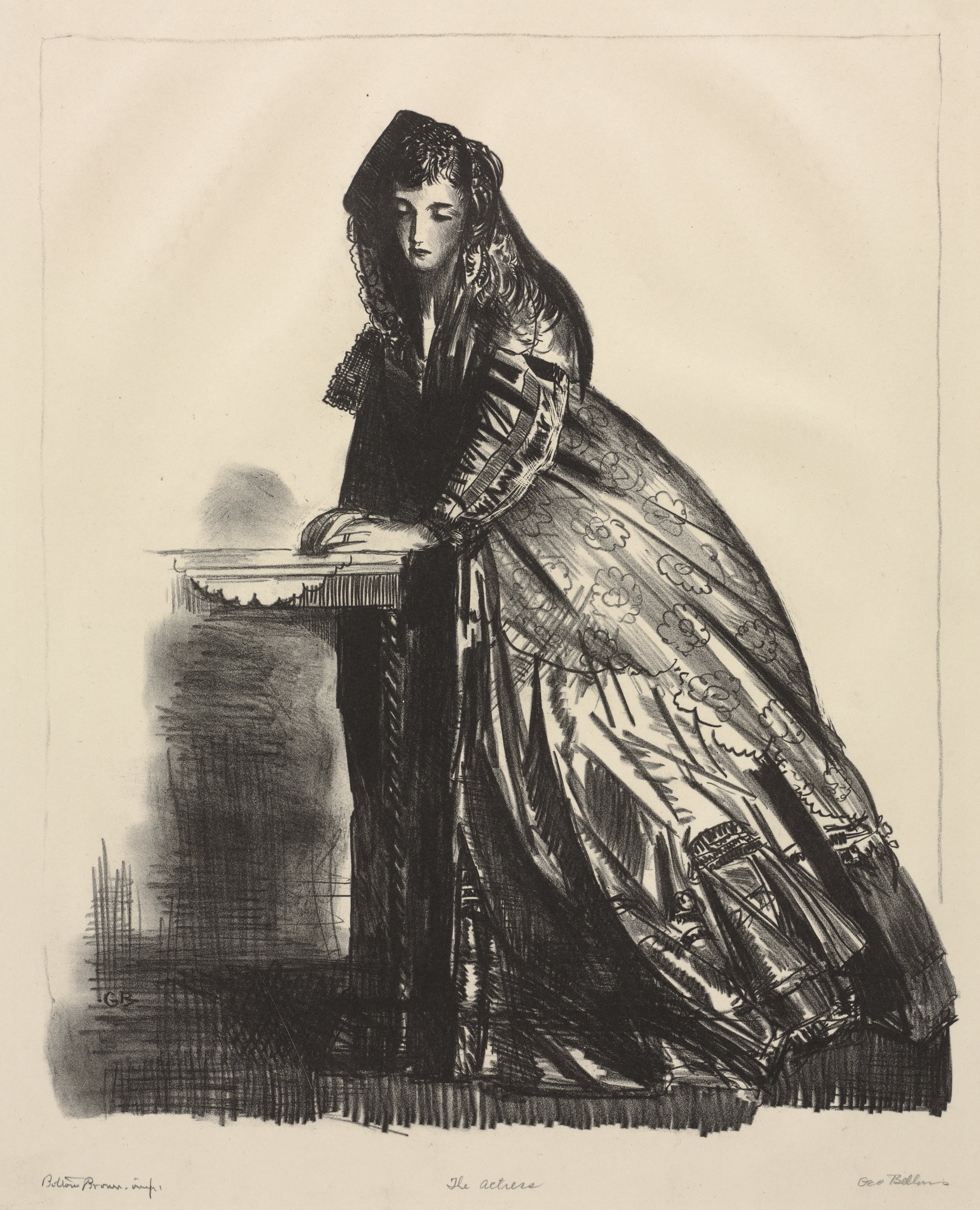 George Bellows, The Actress