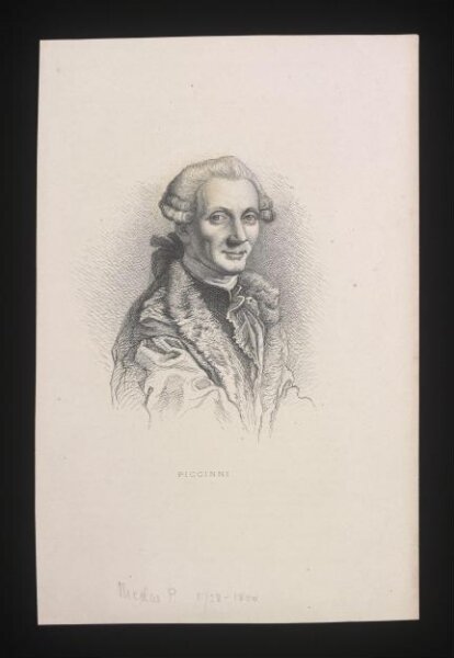 Unknown, Piccinni