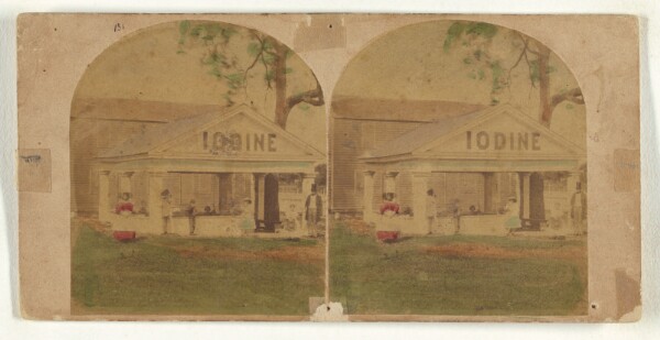 New York Stereoscopic Company, Saratoga Springs. Iodine Spring.