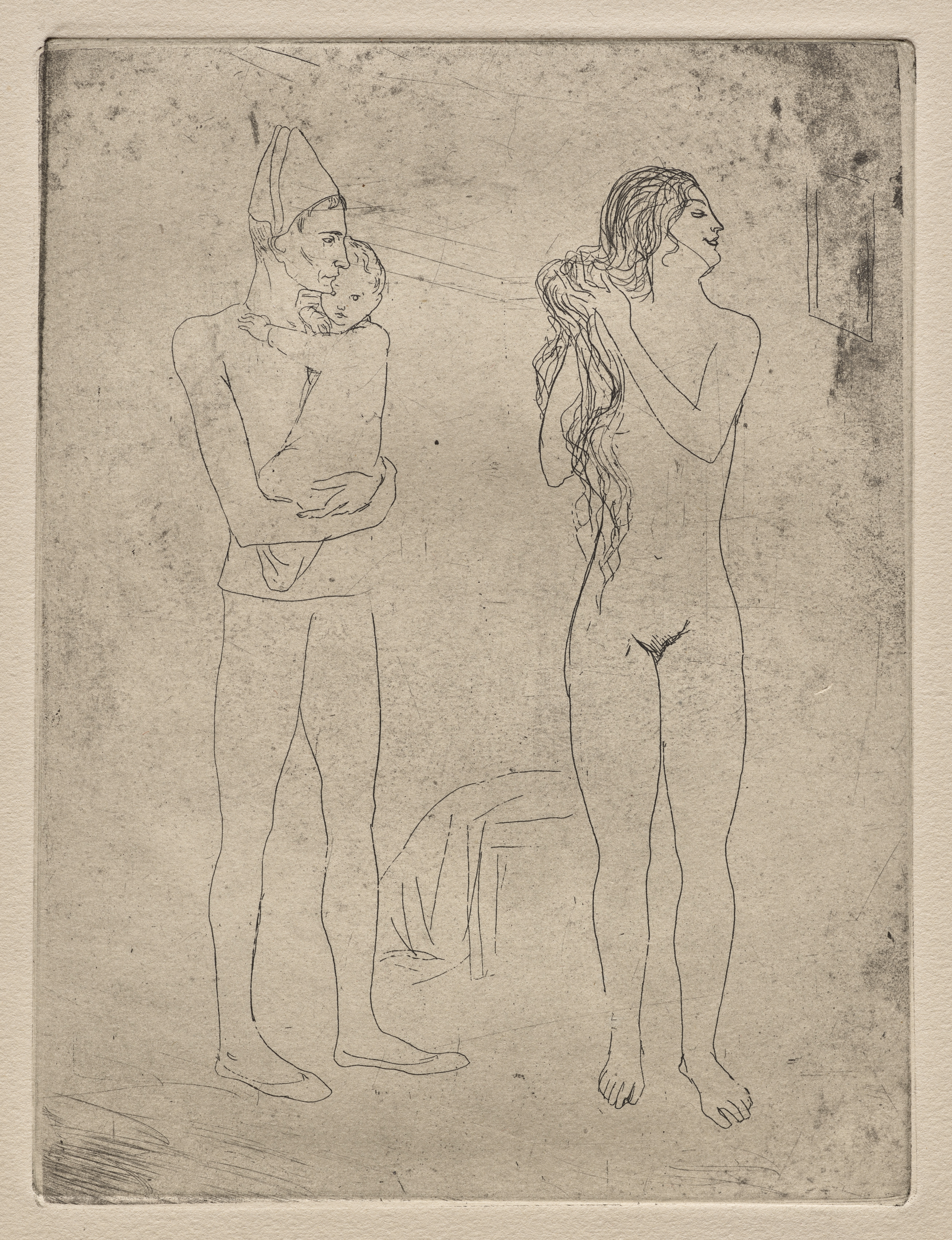 Pablo Picasso, The Mother at Her Toilette