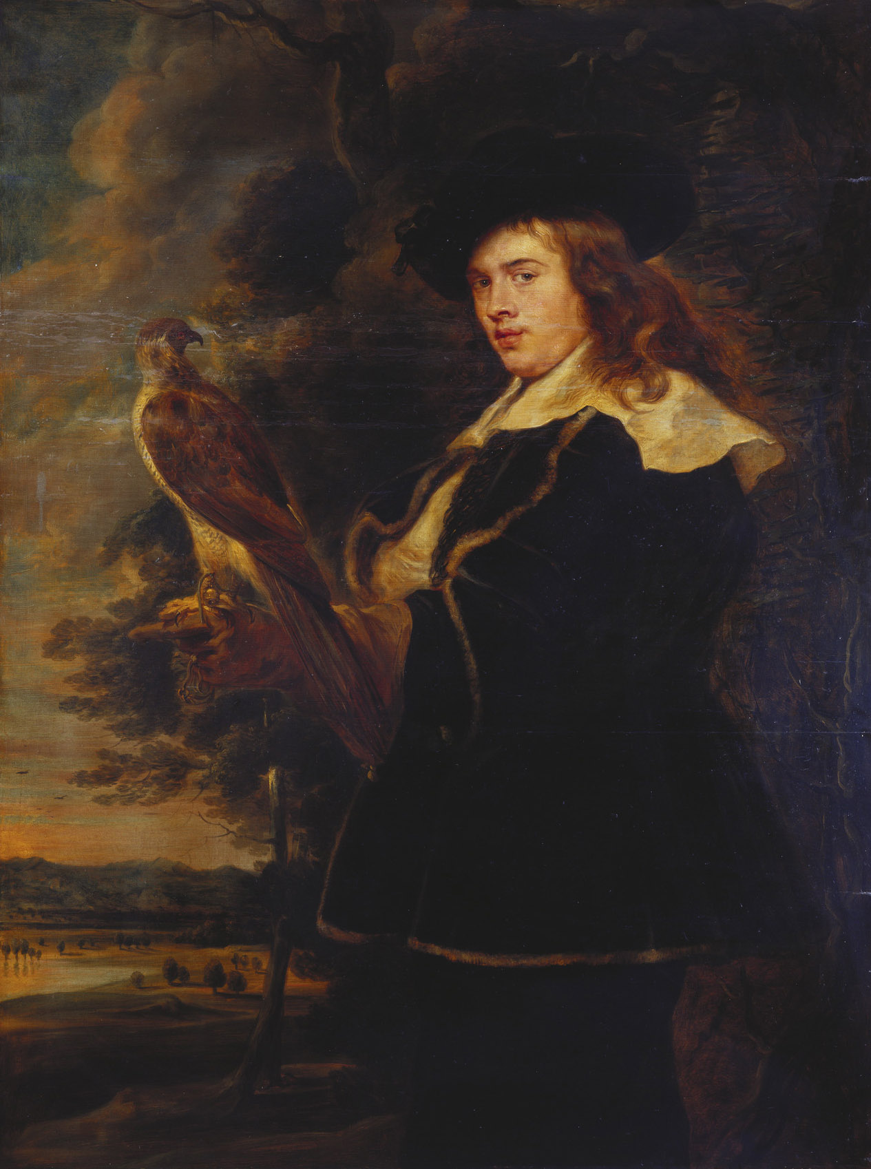 Jan Boeckhorst, Young Man with a Falcon