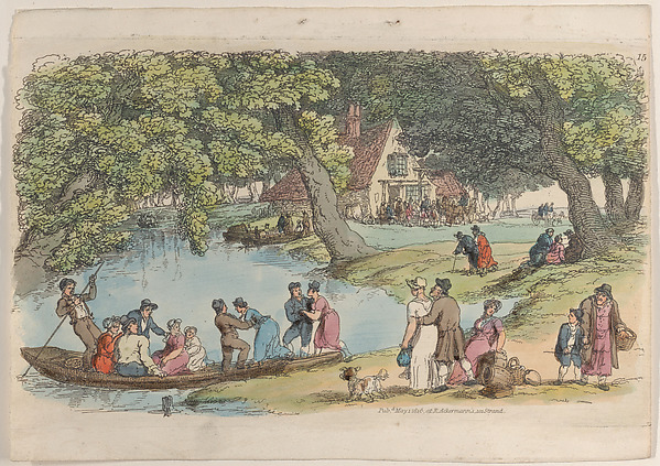 Thomas Rowlandson, Plate 15, from "World in Miniature"