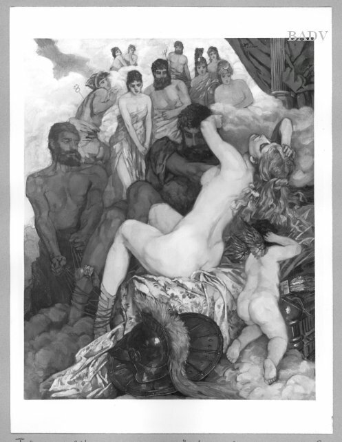 Wilhelm Trübner, Mars, Venus and the gods