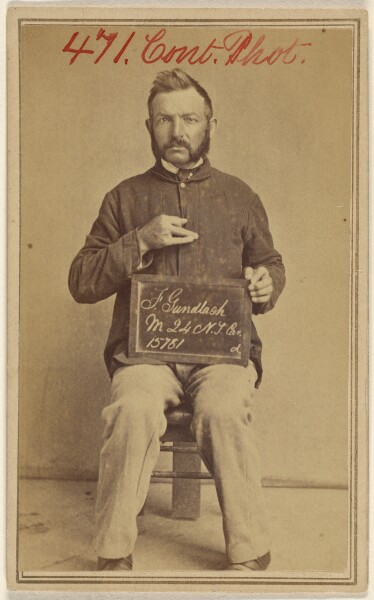 Unknown, [F. Gundlach, M 24 N.Y. Cav. 15781. Civil War victim]