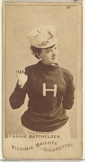 Allen & Ginter, Fannie Batchelder, from the Actors and Actresses series (N45, Type 1) for Virginia Brights Cigarettes