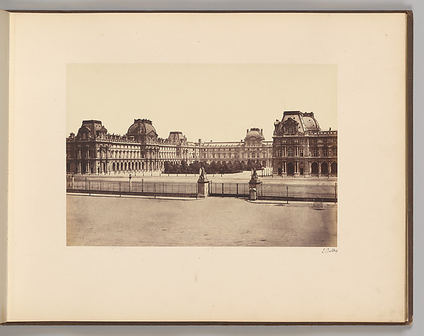 Edouard Baldus, Ensemble du nouveau Louvre