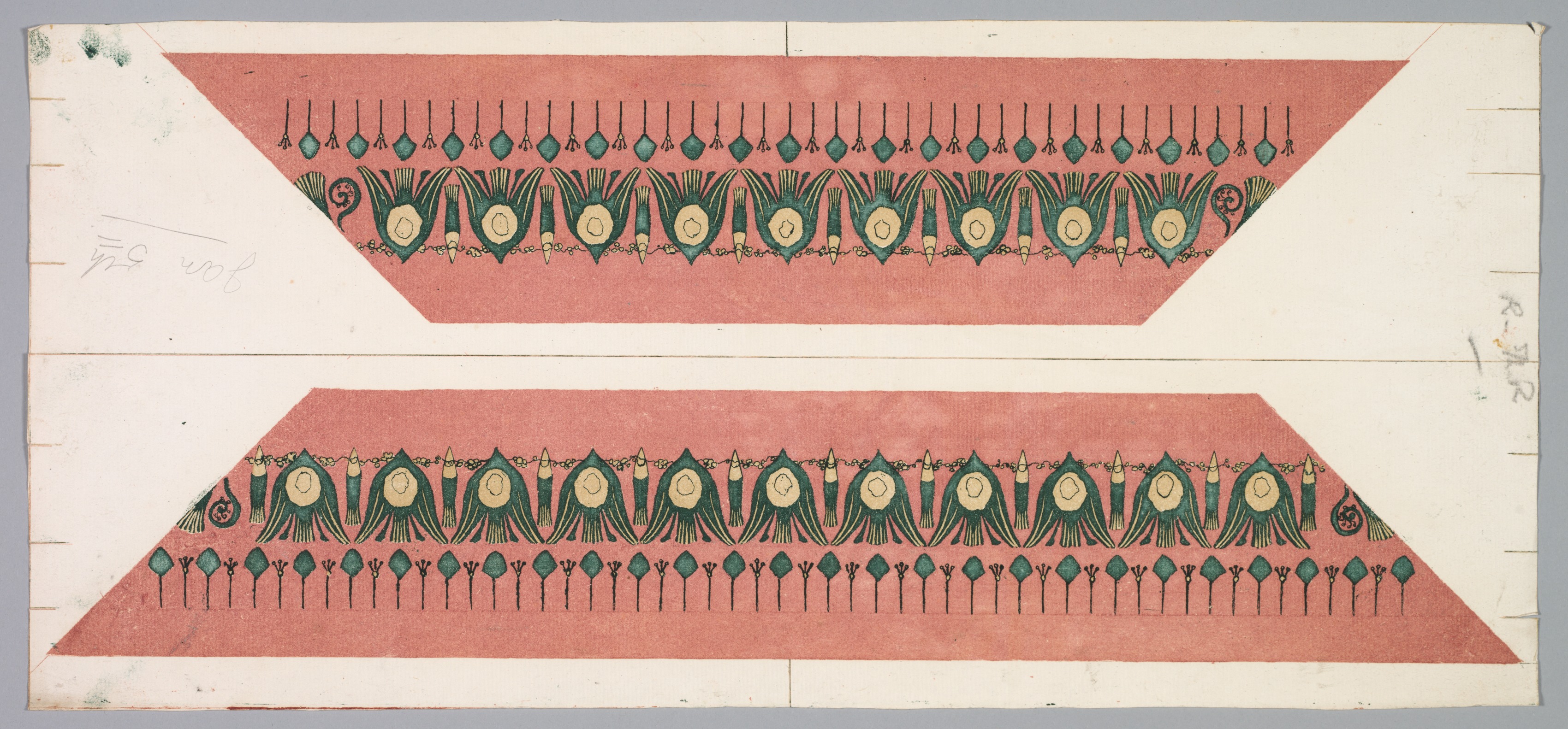Theodore Roussel, Embers Glow: Lotus Pattern Frame