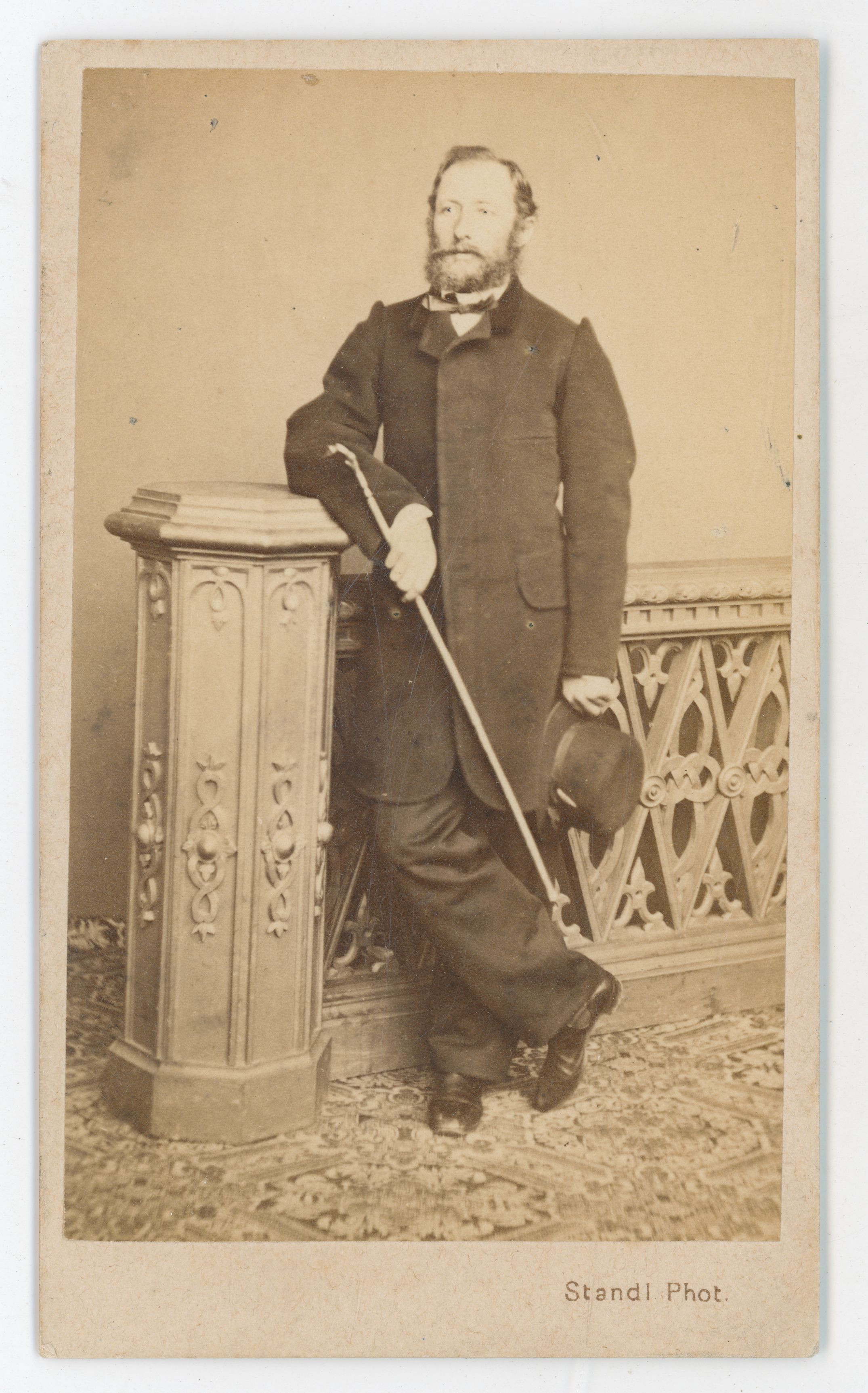 Ivan (27. 10. 1832.––30. 8. 1897.) Standl, Portret muškarca