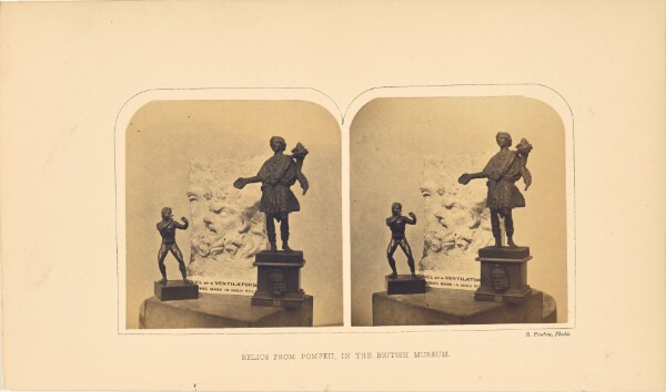 Roger Fenton, Relics from Pompeii, in the British Museum