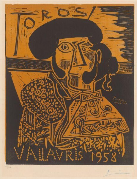 Pablo Picasso, Toros.  Vallauris 1958