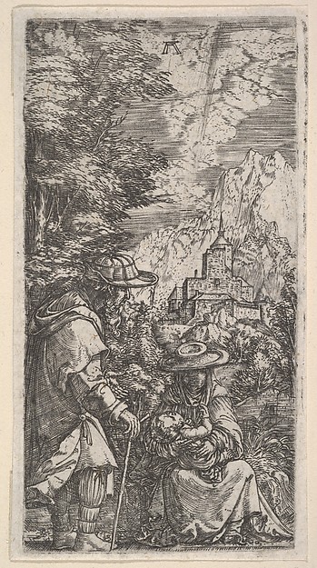 Albrecht Altdorfer, The Rest on the Flight into Egypt