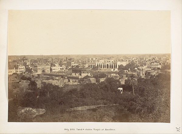 Unknown, [Holy Sikh Tank and Golden Temple at Amritsar]